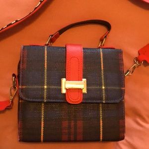 Plaid Handbag
